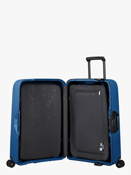 Soepele Reiskoffer Magnum Eco Samsonite Blauw magnum eco KH2002 ander zicht 3